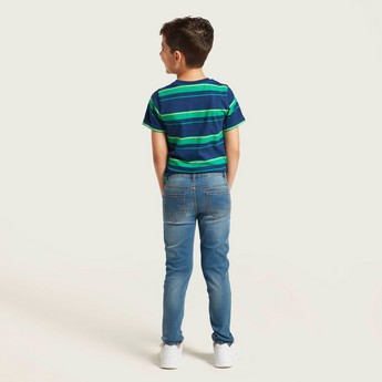 Juniors Solid Jeans with Pockets