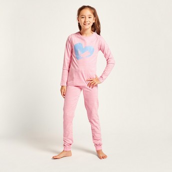 Juniors 6-Piece Printed T-shirt and Pyjama Set