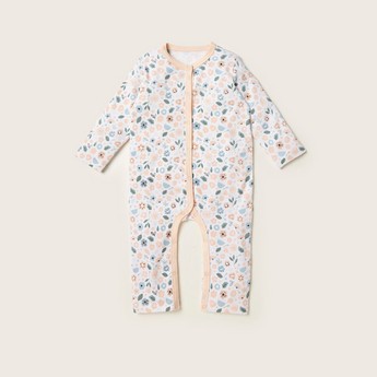 Juniors Printed Sleepsuit with Long Sleeves - Set of 3