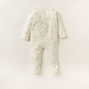 Juniors Printed Sleepsuit with Long Sleeves