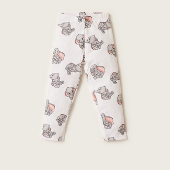 Disney Dumbo Print Leggings with Elasticated Waistband - Set of 2