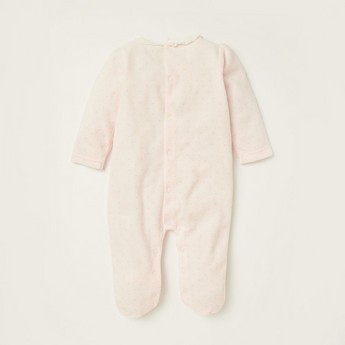 Juniors Printed Sleepsuit with Long Sleeves