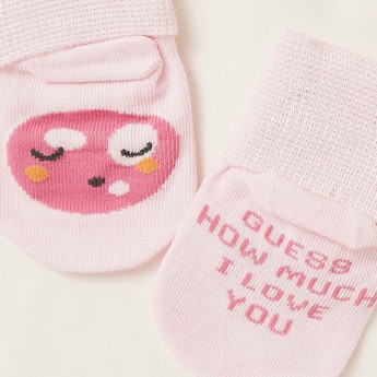 Giggles Print Socks