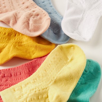 Juniors Solid Socks - Set of 7