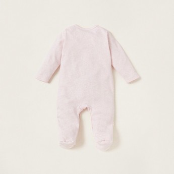 Juniors Printed Sleepsuit with Long Sleeves