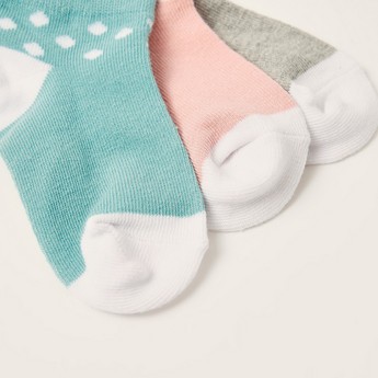 Juniors Printed Socks - Set of 3