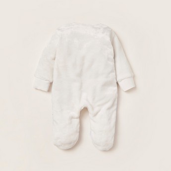 Juniors Textured Sleepsuit with Long Sleeves