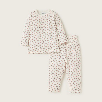 Juniors 6-Piece Printed T-shirt and Pyjama Set