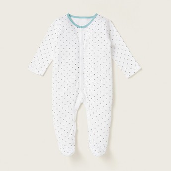 Juniors Printed Long Sleeves Sleepsuit - Set of 3