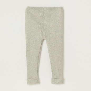 Juniors Textured Leggings with Elasticised Waistband