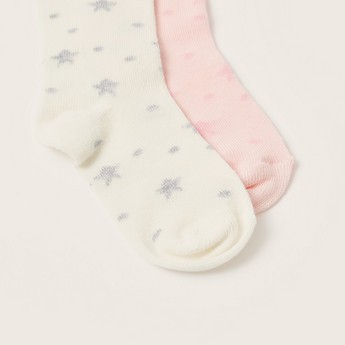 Juniors Printed Socks - Set of 2