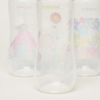 Juniors Round 3-Piece Feeding Bottle Set - 250 ml