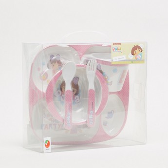 Dora The Explorer Print 5-Piece Dinner Set