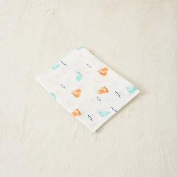 Juniors Space Print Receiving Blanket