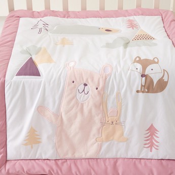 Juniors Applique Detailed Comforter and Pillow Set