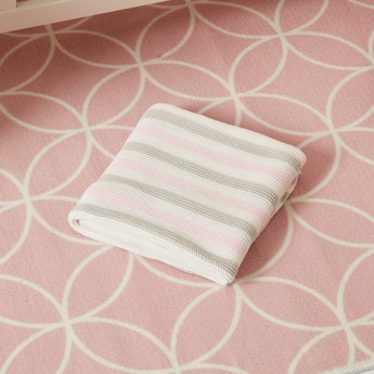 Giggles Striped Blanket - 102x76 cms