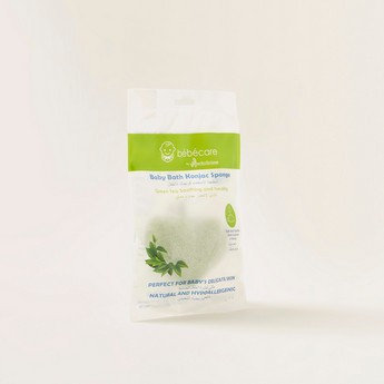 Bebecare Heart Green Tea Konjac Bath Sponge