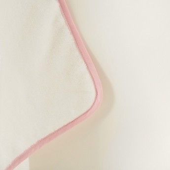 Giggles Embroidered Hooded Towel - 75x75 cms