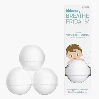 FridaBaby Breathe Frida Natural Vapor Bath Bombs