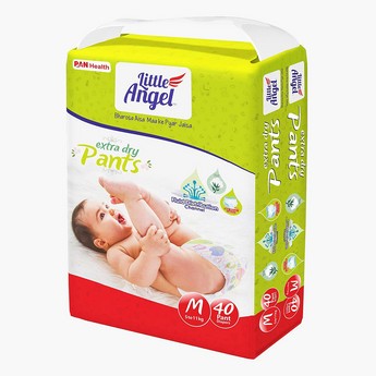 Little Angel Medium 320-Diaper Pants Pack - 5 to 11 Kgs