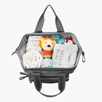SkipHop Solid Diaper Backpack with Shoulder Straps