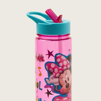 Disney Minnie Mouse Print Water Bottle - 650 ml