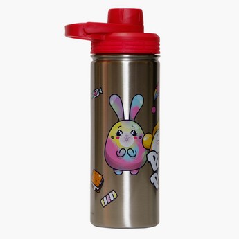 Moose Pikmi Pops Print Stainless Steel Water Bottle - 600 ml