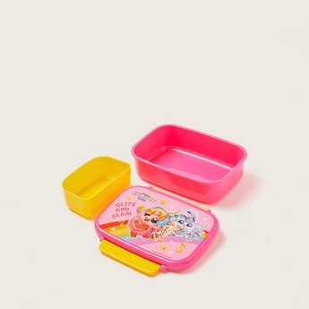 ZURU Printed Lunch Box with Tray and Clip Lock Lid