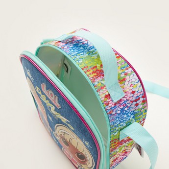 L.O.L. Surprise! Insulated Lunch Bag with Zipper Closure and Adjustable Strap