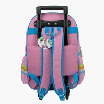 The Powerpuff Girls Print Trolley Backpack - 18 inches