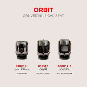 Giggles Orbit Fix 360 Degree Car Seat