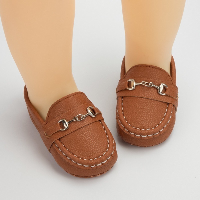 New Baby Boy Girl Shoes Toddler Leather Shoes Toddler Soft Sole Anti-Slip First Walkers Infant Newborn Crib Shoes Moccasins