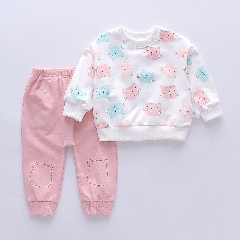 2pcs baby girls clothes sets autumn winter baby girls clothes kids tracksuits for girl suit children clothes 1 to 6 years old