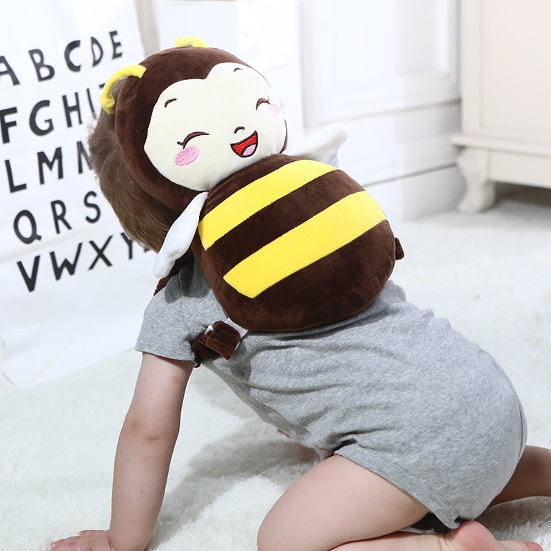 Baby Head Protection Pillow Cartoon Infant Anti Fall Pillow Soft PP Cotton Toddler Children Protective Pillow Baby Safe Care