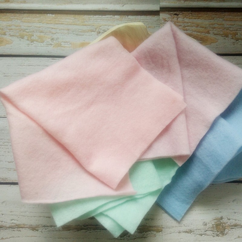 Newborn Photography Fleece Felt Wrap Petal Wrap Infant Baby Felted Fleece Square Blanket Basket Filler Stuffer Studio Photo Props