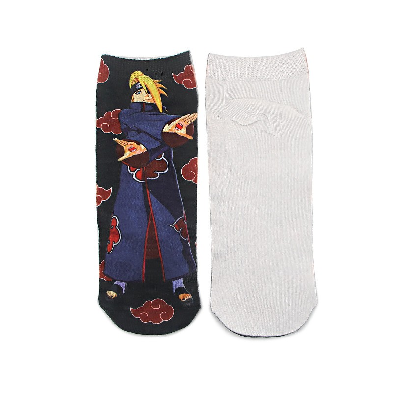 Naruto Japanese Fashion Socks Cartoon Boy Autumn Winter 2021 Girl Creative Sports Socks Casual Breathable Christmas Gift Kids Socks