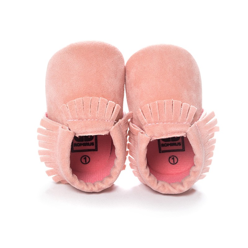 Newborn Baby Shoes Infant Boys Girl First Walker Suedo Cotton Sophie Sole Princess Fringe Toddler Baby Crib Casual Moccasins Shoes