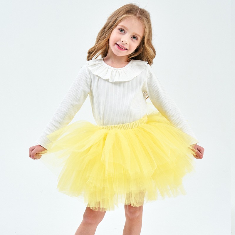 Girls Fashion Tutu Skirt 6 Layers Princess Ballet Dance Tutu Skirt Cake Skirt Kids Kids Clothes