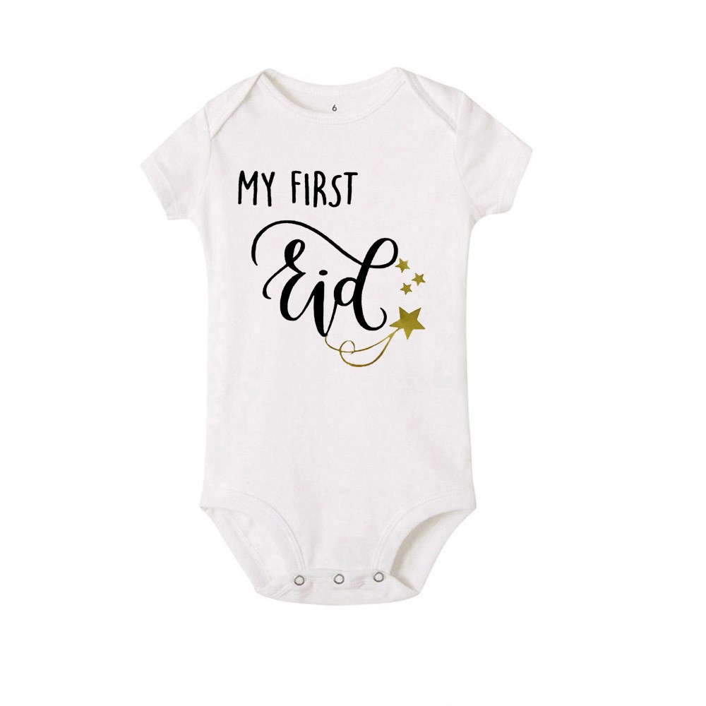 I Can't Keep Calm It's My First Christmas Kids Short Sleeve Bodysuit Caasual Letter Print 1st Birthday Girls Rompers Fast Shipping