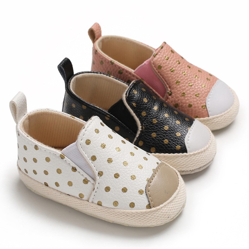 New Baby Boy Girl Shoes Newborn Girl Shoes Soft Sole PU Leather Casual Toddler Shoes 0-18 Months First Walkers Moccasins