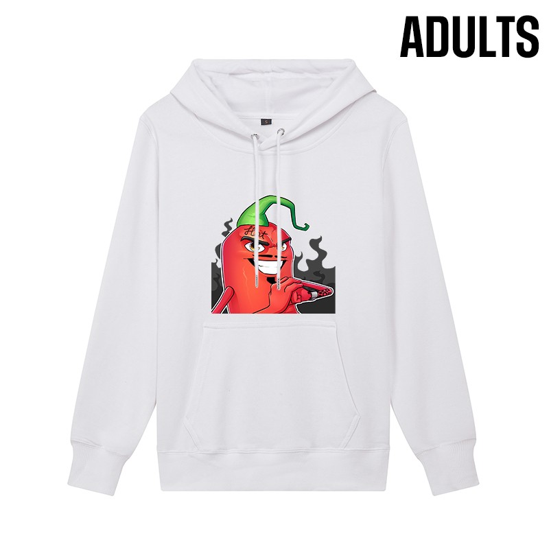 Children Hoodie Merch EdisonPts Pepper Autumn Winter Kid Long Sleeve Thick Hooded Sweatshirts Edison Pts Family Clothes