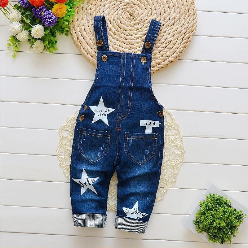 IENENS baby boy boys long pants denim overalls dungarune kids baby boy jeans jumpsuit clothing fittings clothing trousers