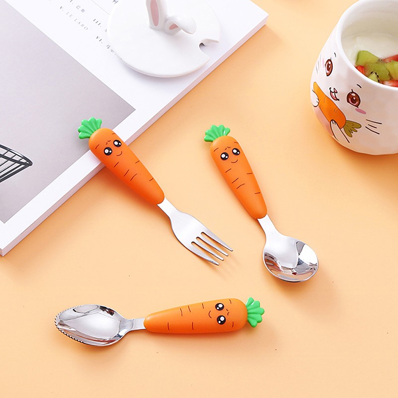 Children's cutlery Stainless steel children's cutlery Children's cutlery Cartoon children's cutlery Children's cutlery