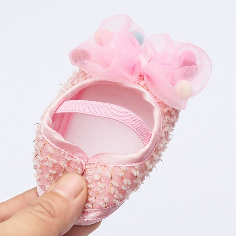 Children's shoes, princess shoes, soft and comfortable, non-slip, fashionable, with a bow, autumn collection