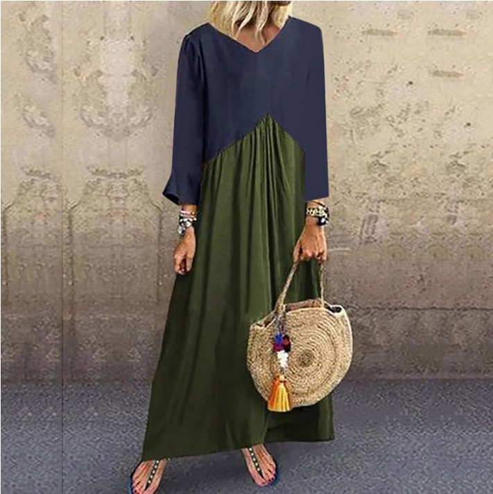 Pregnancy Autumn Dresses Pregnant Women Long Sleeve Mom Clothes Casual Dress Mother Home Clothes Maternity Dress