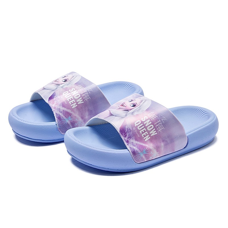 Disney Frozen girls princess shoes non-slip home indoor and outdoor wear new bottom beach sandals