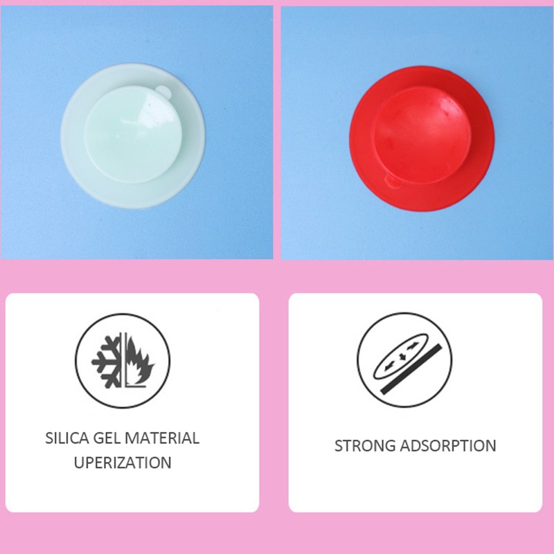 Double Sided Suction Cup Mat Tableware Baby Boy Girls Baby Pacifier Anti Slip Bowl Dish Cup Pad Coaster Eating Tools