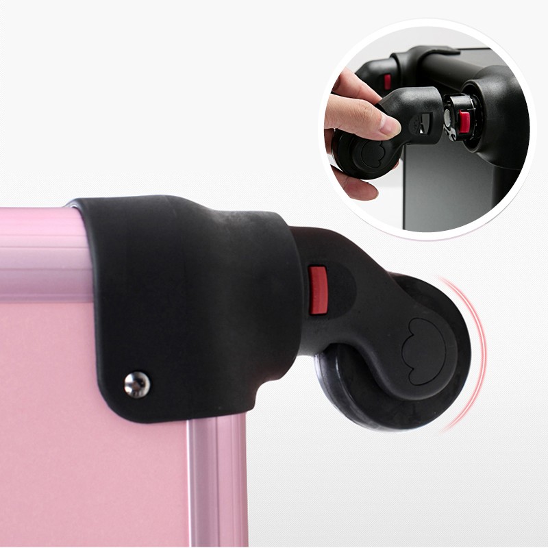 Suitcase Luggage Replacement Accessories Removable Universal Wheels Plug-in Detachable Wheel Pulley Repair Parts