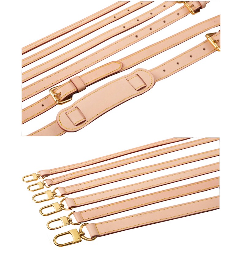 Genuine Leather Bag Strap High Quality Shoulder Strap Bag Accessories Narrow Bag Strap Hot Fashion Shoulder Bag Parts