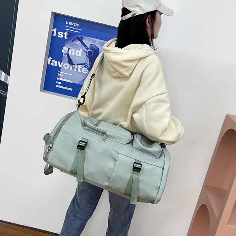 Multifunctional Travel Bag Large Backpack Capactiy Women Shoulder Bags With Independent Shoes Pocket Student School Bags 2021